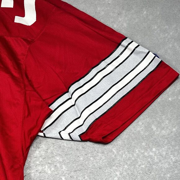 Vintage Champion Ohio State Buckeyes Football Jersey Mens Large Red #32 USA Made - Picture 3 of 12